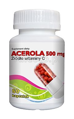 Acerola 500 mg 60 kapsułek / Witamina C