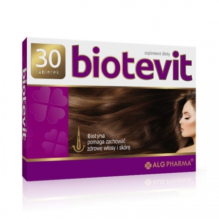 Alg Pharma Biotevit tabletki z biotyną, 30 szt.