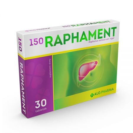 Alg Pharma Raphament 150 tabletki powlekane, 30 szt.