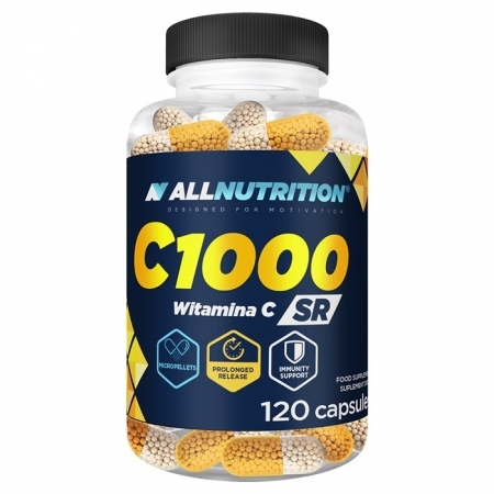 Allnutrition C1000 SR witamina C w kapsułkach, 120 szt.