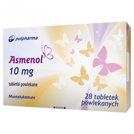 Asmenol 10 mg 28 tabletek powlekanych
