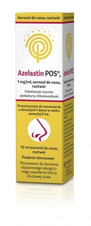 Azelastin POS krople do nosa 10 ml