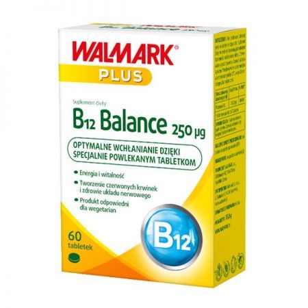 B12 Balance 250 mg 60 tabletek