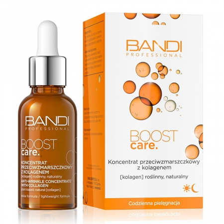 Bandi Boost Care koncentrat przeciwzmarszczkowy z kolagenem roślinnym, 30 ml