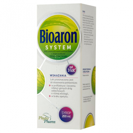 Bioaron system syrop 200 ml / Odporność