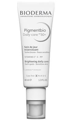 BIODERMA Pigmentbio Daily Care SPF 50+ Rozjaśniający krem na dzień redukujący przebarwienia 40 ml