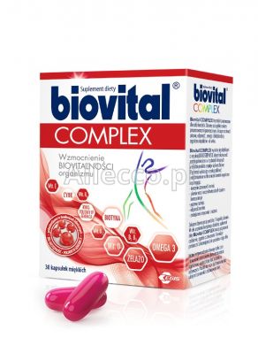 Biovital Complex 30 kapsułek miękkich / Zdrowie i energia