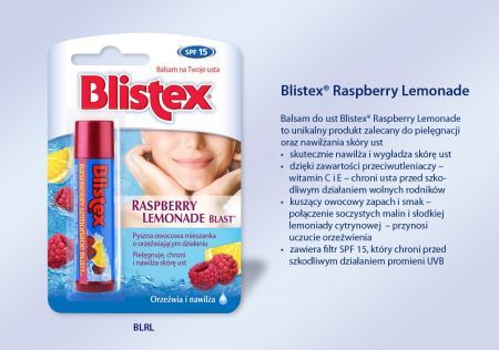BLISTEX RASPBERRY LEMONIADE Balsam do ust 4,25 g