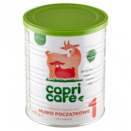 Capricare 1 mleko poczatkowe oparte na mleku kozim od urodzenia, 400 g