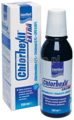 CHLORHEXIL EXTRA Płyn do płukania jamy ustnej 250 ml