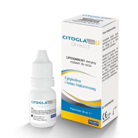 Citogla VIS LF OMK1-LF sterylny roztwór do oczu z kwasem hialuronowym, 10 ml
