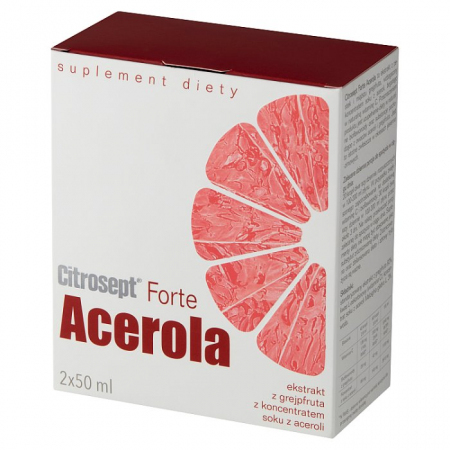 Citrosept Forte Acerola krople 2 x 50 ml