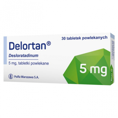 Delortan 5 mg 30 tabletek powlekanych