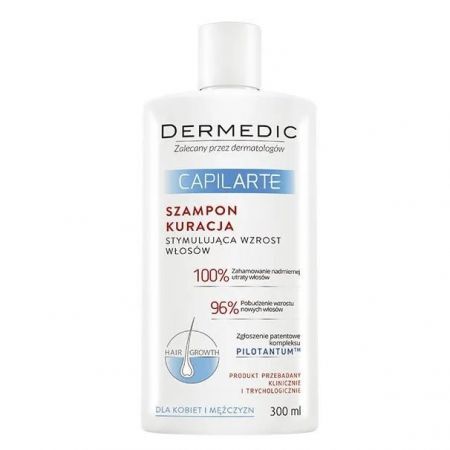 Dermedic Capilarte szampon kuracja stymulująca wzrost włosów, 300 ml