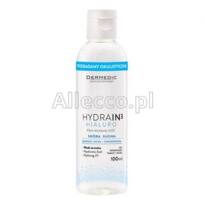 DERMEDIC HYDRAIN 3 HIALURO Płyn micelarny H2O 200 ml/Demakijaż