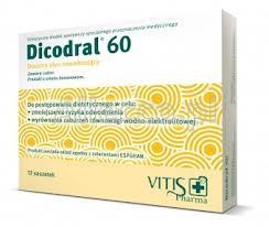 Dicodral 60 12 saszetek do sporządzania zawiesiny doustnej / Elektrolity