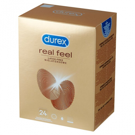 Durex Real Feel Prezerwatywy 24 szt.