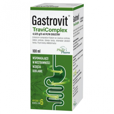 Gastrovit TraviComplex Płyn doustny, 100 ml