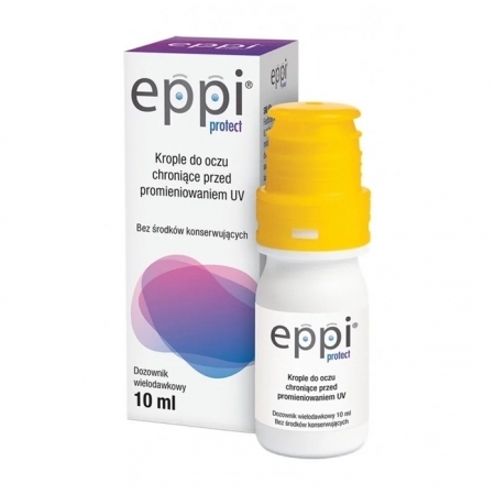Eppi Protect krople do oczu chroniące przed promieniowaniem UV, 10 ml