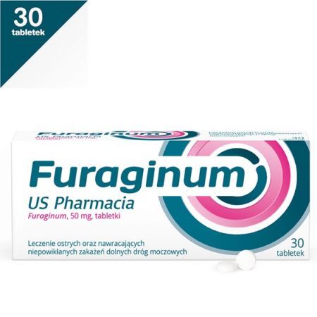 Furaginum Us Pharmicia 50 mg, 30 tabletek
