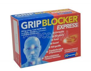 Gripblocker Express 20 kaps.