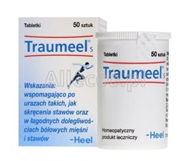 HEEL Traumeel S 50 tabletek / Ból mięśni i stawów
