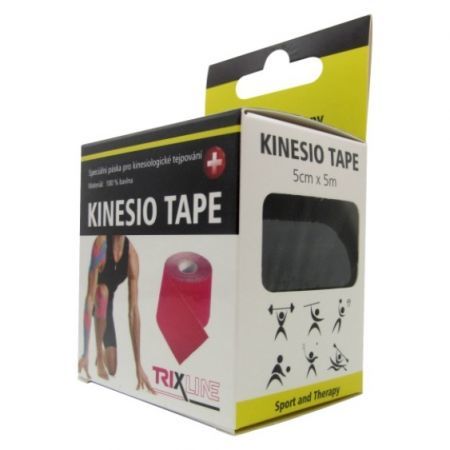 Kinesio Tape Trixline czarna 5cm x 5 m