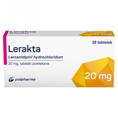 Lerakta 20 mg 28 tabletek
