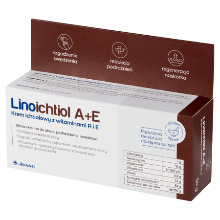 Linoichtiol A+E krem ichtiolowy 50 g