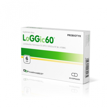 LoGGic 60 probiotyk kapsułki na odporność, 20 szt.