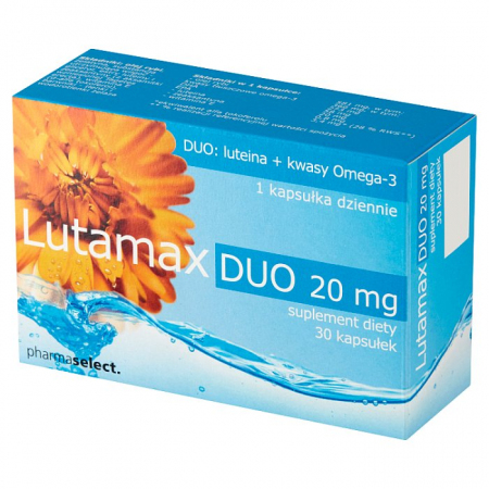 Lutamax Duo 20 mg 30 kapsułek