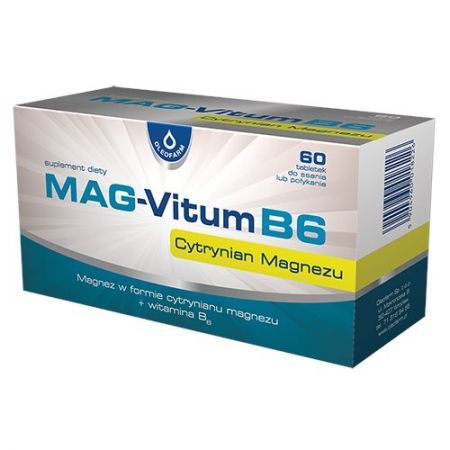 MAG-Vitum B6 60 tabletek do ssania