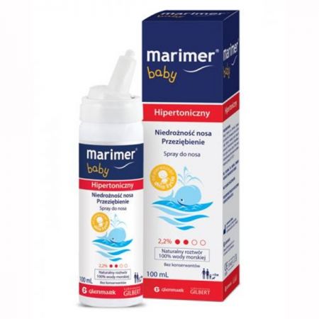 Marimer Baby hipertoniczny spray 100 ml / Woda morska