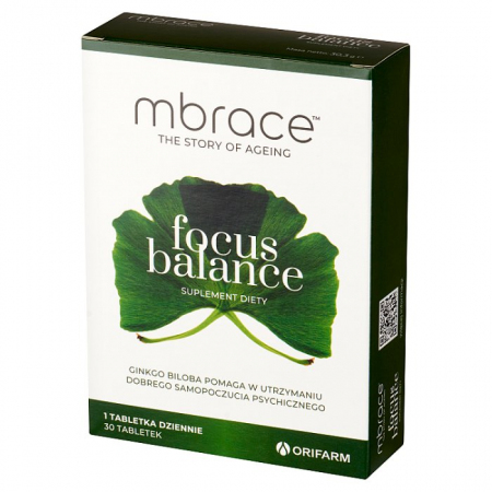 Mbrace Focus Balance 30 tabletek