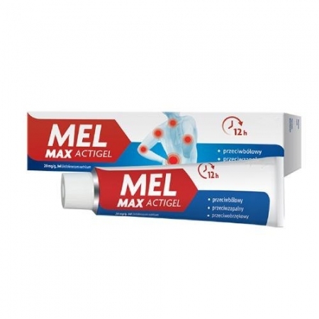 Mel Max Actigel 20 mg/g żel przeciwbólowy i przeciwobrzękowy, 50 g
