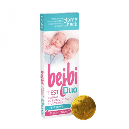 Milapharm Bejbi Duo test ciążowy płytkowy + strumieniowy, 2 szt.