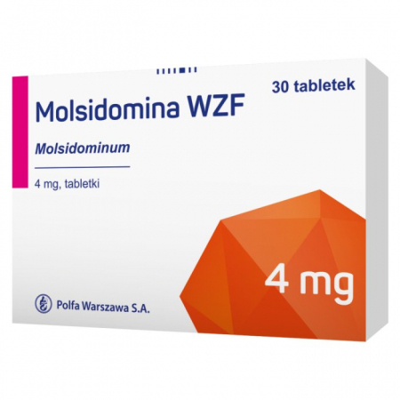 Molsidomina 4 mg 30 tabletek