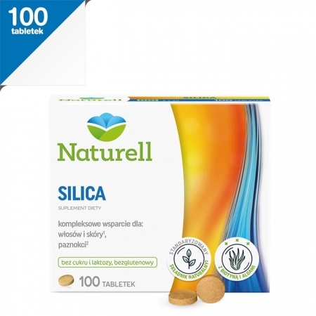 Naturell Silica 100 tabletek / Zdrowe włosy