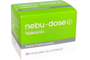 Nebu-Dose Hialuronic kwas hialuronowy do inhalacji ampułki 5 ml, 30 szt.
