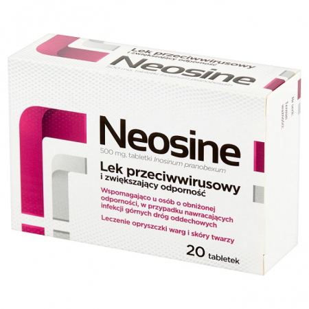 Neosine 500 mg 20 tabletek
