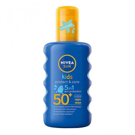NIVEA SUN KIDS Ochronny spray na słońce dla dzieci SPF50+ 200 ml