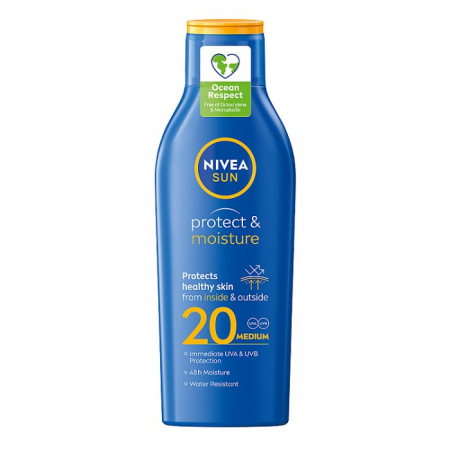 NIVEA SUN Protect & Moisture Balsam do opalania SPF20 200 ml