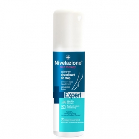 NIVELAZIONE SKIN THERAPY EXPERT Ochronny dezodorant do stóp 125 ml / Nieprzyjemny zapach stóp