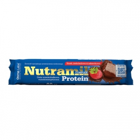 Nutramil Complex Protein baton o smaku czekoladowo-truskawkowym Olimp Labs, 60 g