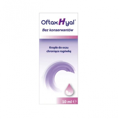 OftaxHyal krople do oczu z kwasem hialuronowym, 10 ml