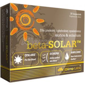 Olimp Beta-Solar kapsułki na opalanie z beta-karotenem, 30 szt.