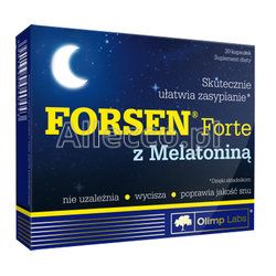 Olimp Forsen Forte z melatoniną kapsułki ułatwiające zasypianie, 30 szt.