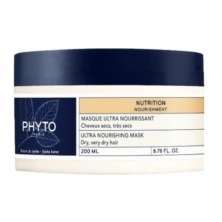 Phyto Nutrition Odżywcza maska do włosów suchych z masłem jojoba, 200 ml