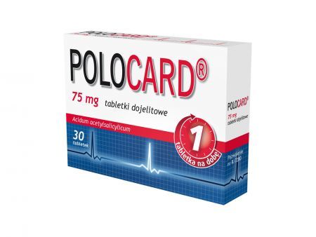 Polocard 75 mg 30 tabletek dojelitowych