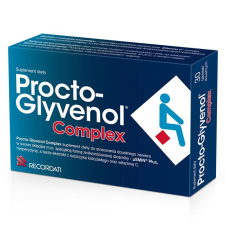 Procto-Glyvenol Complex 30 tabletek / Hemoroidy